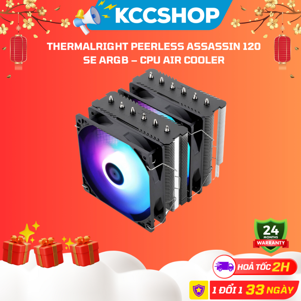 Thermalright Peerless Assassin 120 SE ARGB CPU Heatsink Support 115x