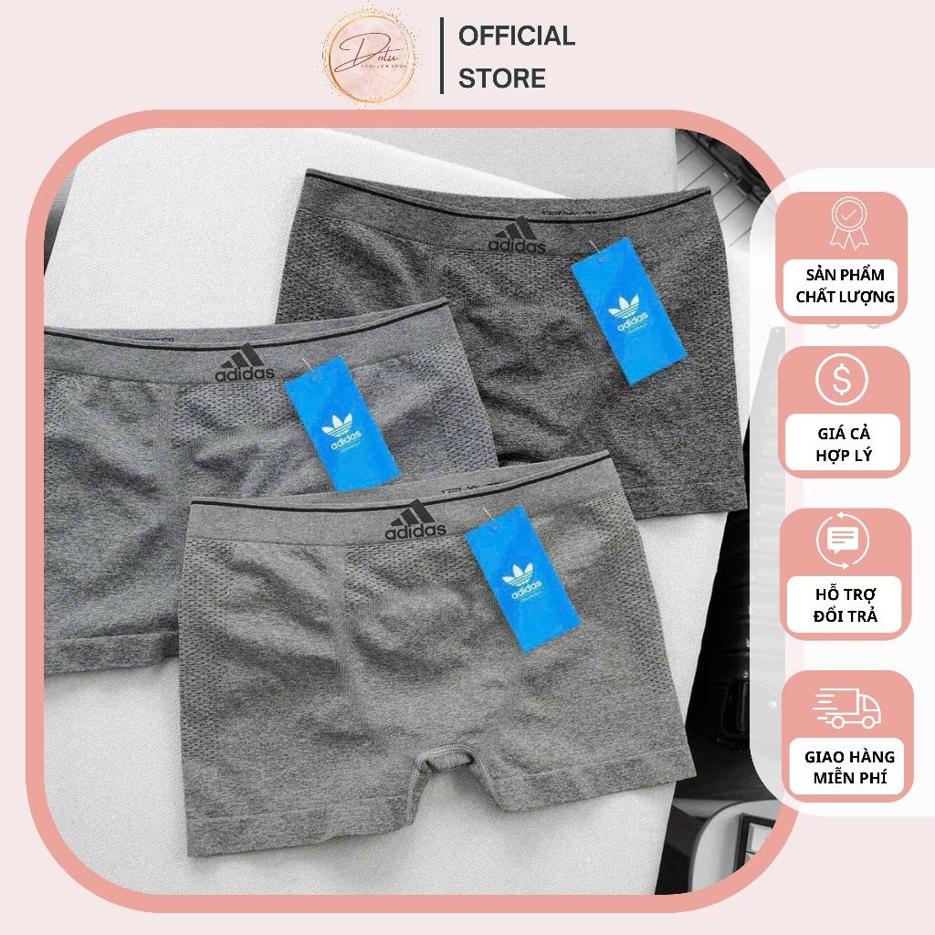 Adidas men's underwear, BQU0077 soft cotton bambo men's shorts with large, cold elastic