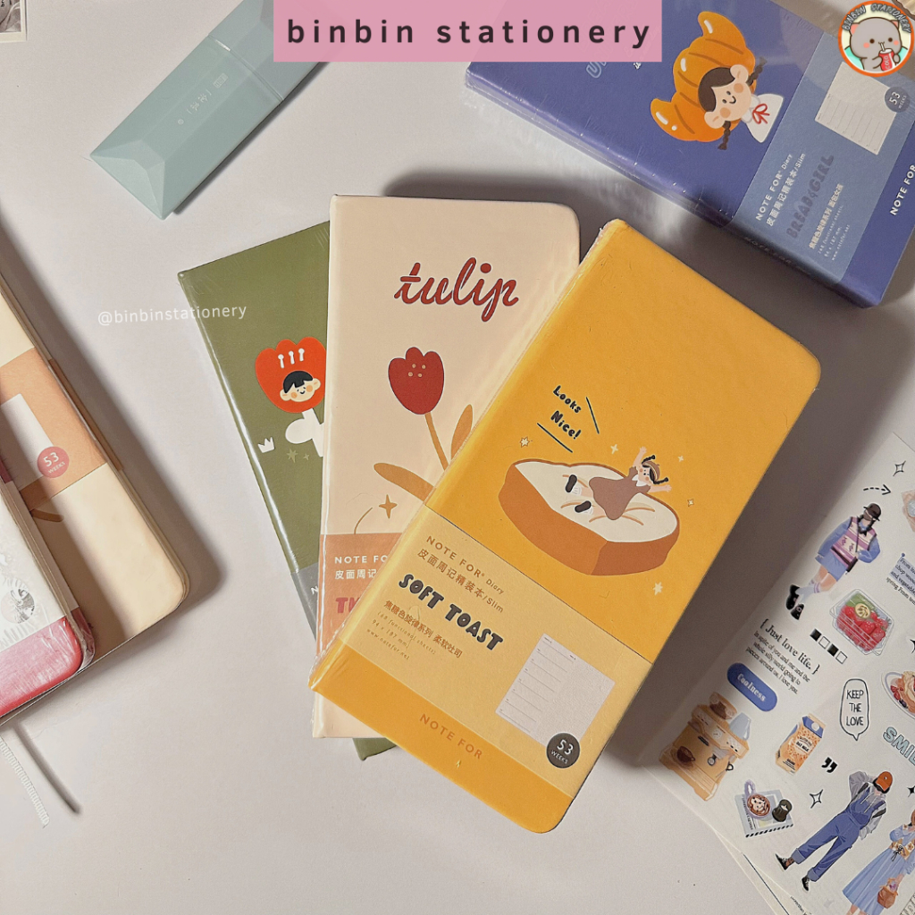 Weekly Note For Slim Notebook 53 weeks of schedule notes, many ...