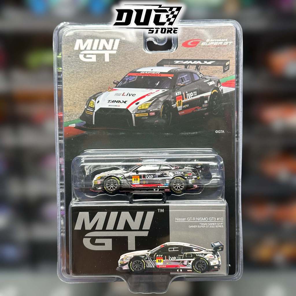 Vehicle Minigt 540 Nissan Gt R Nismo Gt3 10 Tanax Gainer 2022 Super Gt Series Card Shopee 0277