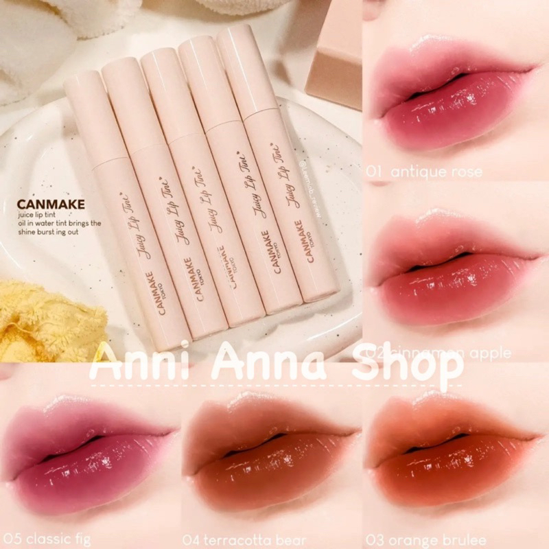 Juicy Tint Canmake Japanese Lip Gloss Shopee Malaysia