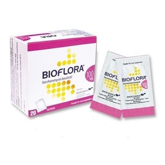 Bioflora Probiotic Package 100mg (Box Of 20 Packs) - Support Digestion ...