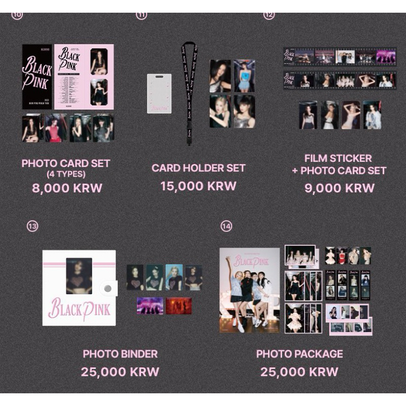 Blackpink Tour merch original seal Shopee Malaysia