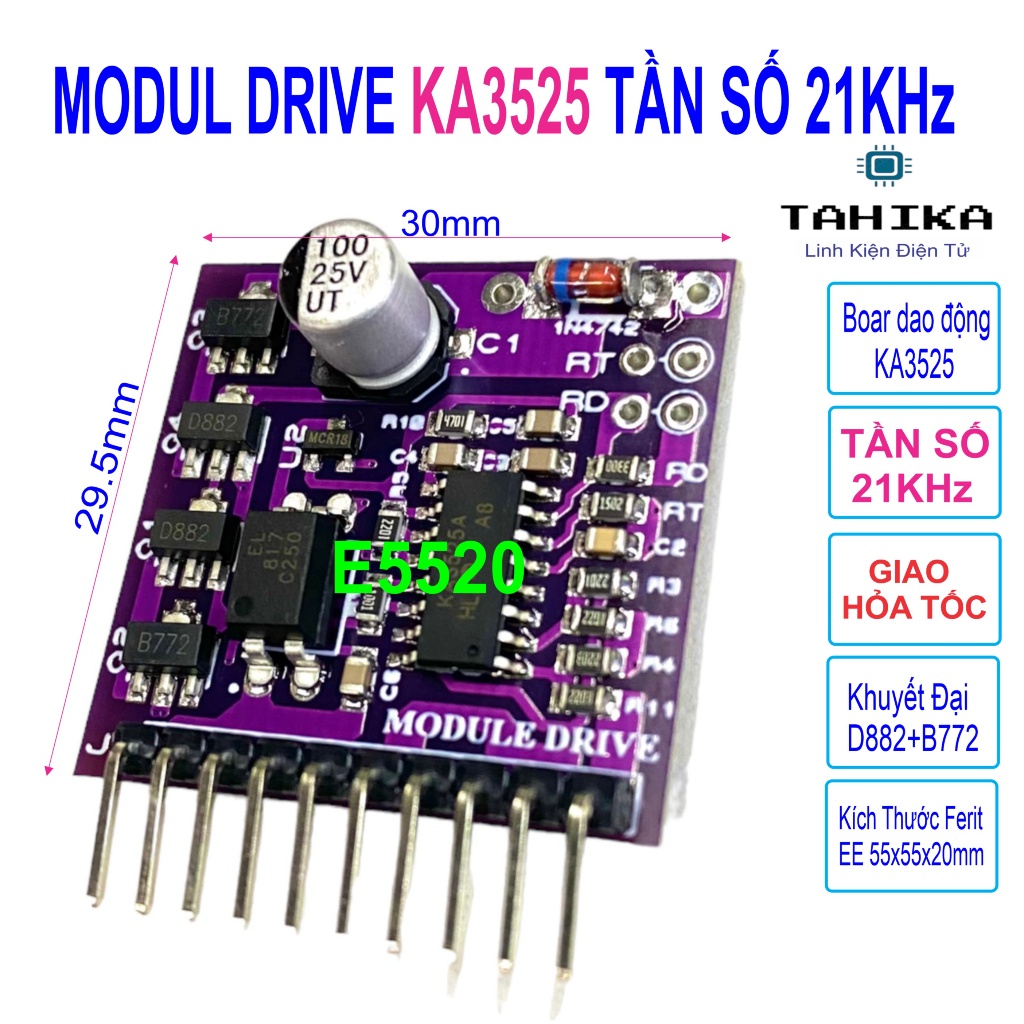 21khz MODULE DRIVE KA3525 Oscillating Board With Cushion - TAHIKA ...