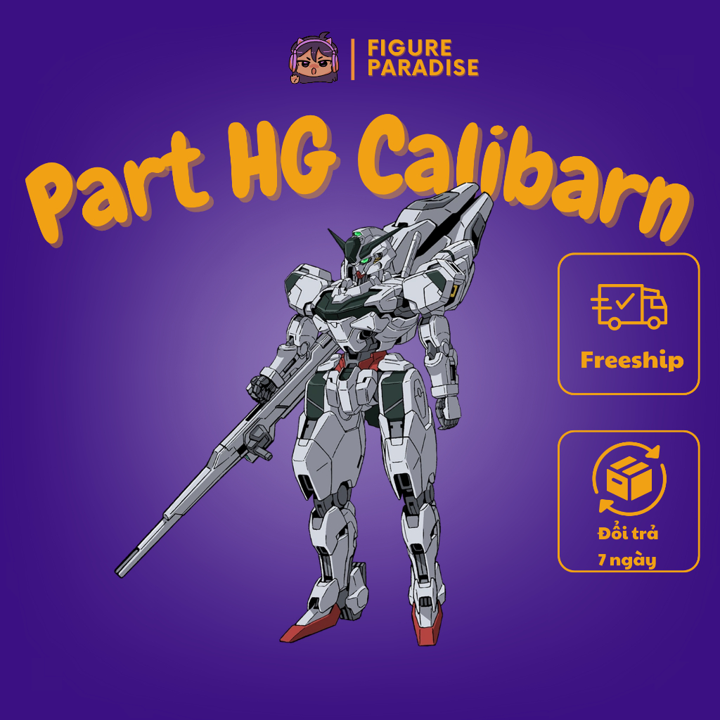 New Replacement Parts For Gundam Calibarn HG TWFM 1 /144 Bandai Shopee Malaysia