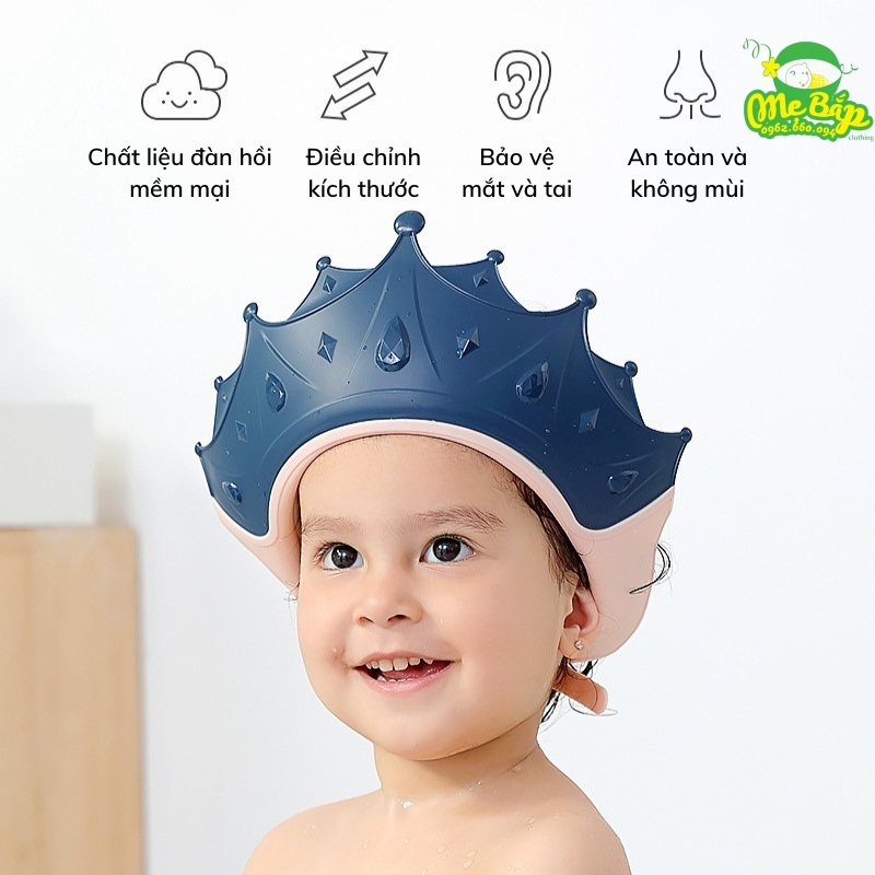 Crownshaped Baby Shampoo Cap Baby Shampoo Cap (Babies Shower Cap