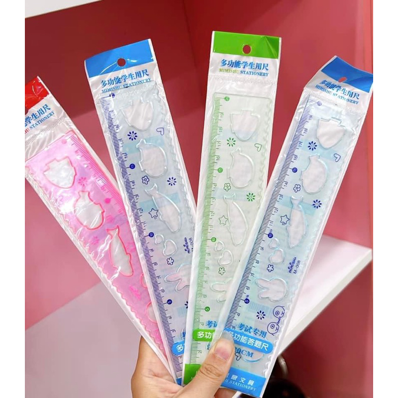 (Random Model) Plastic ruler 20cm | Shopee Malaysia