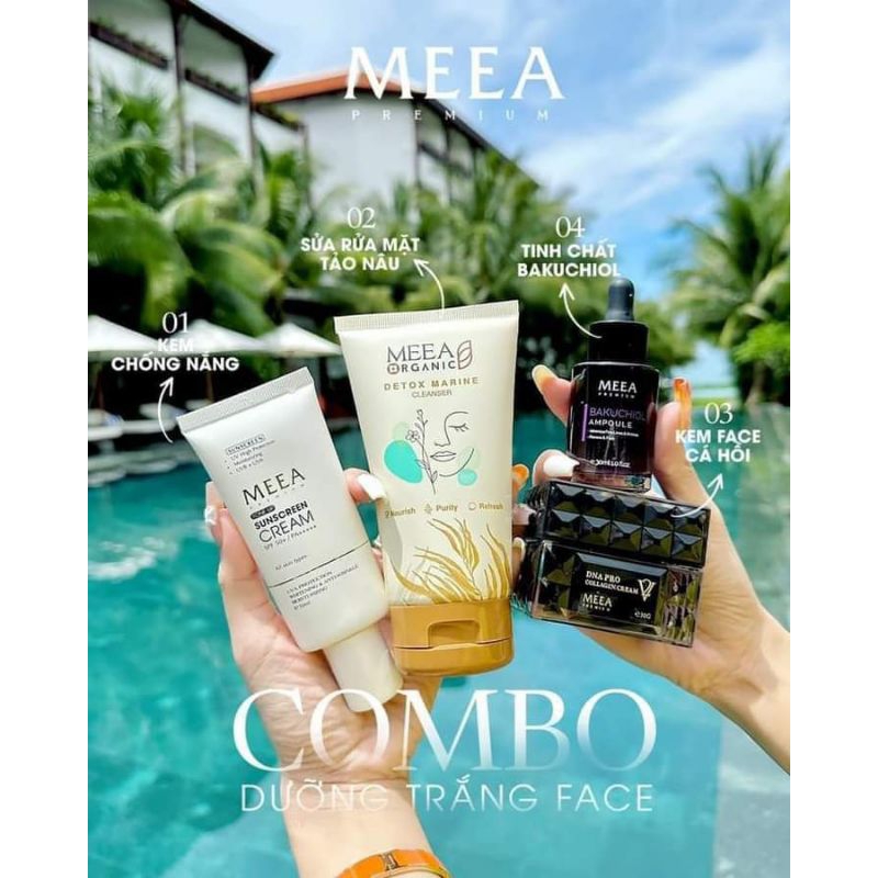 (with Separation) COMBO SALMON FACE CREAM V2 MEEA | Shopee Malaysia
