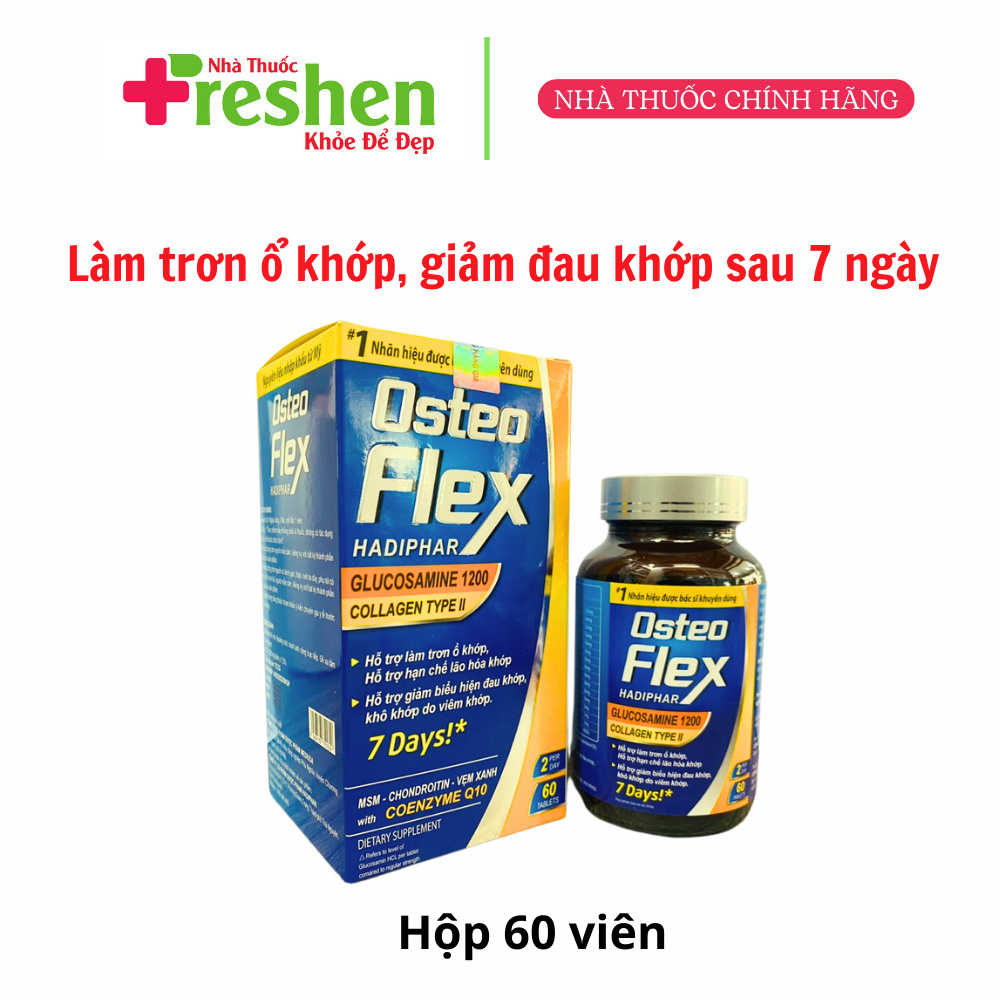 Glucosamin OSTEO FLEX Oral Tablets Help Strengthen Bones And Joints