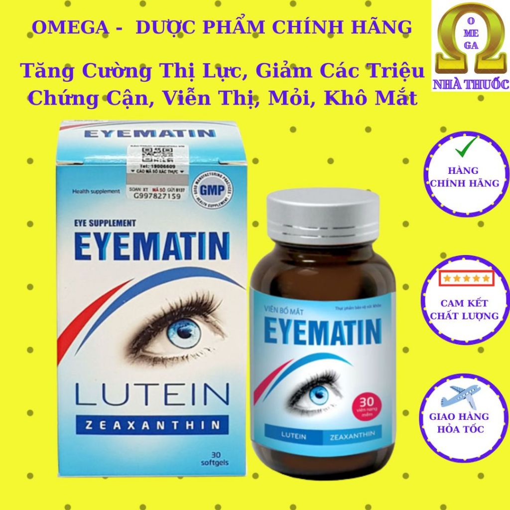 Eye Tonic EYEMATIN Helps Increase Eyesight, Reduce Symptoms Of Myopia
