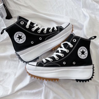 Cv High Neck Sneakers With Converse Run Star Motion Height