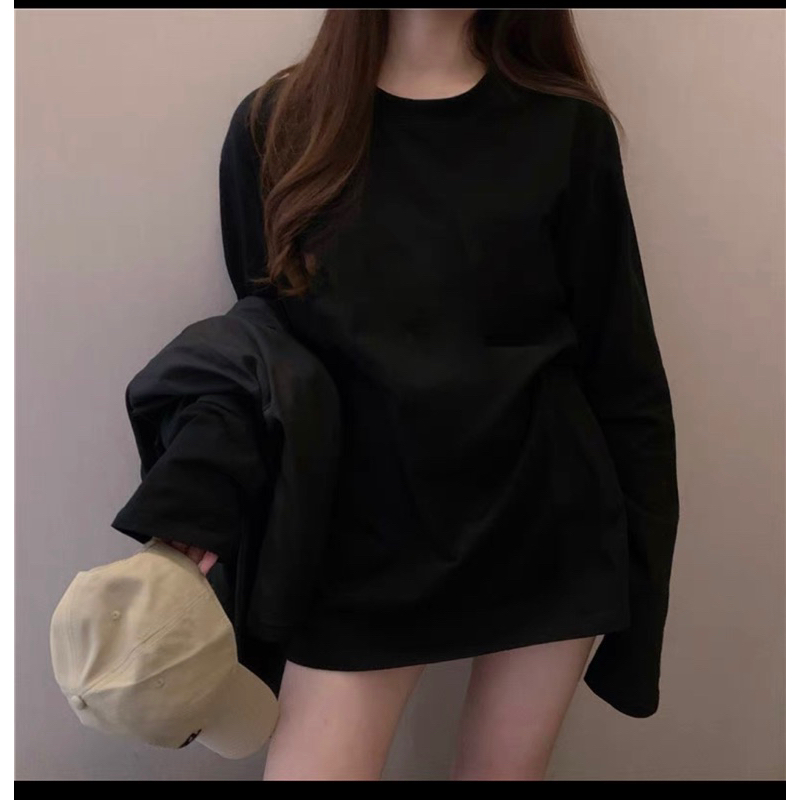 WOMEN'S LONG-SLEEVE FALL-Winter T-SHIRT, THICK DRY COTTON, HEAT ...