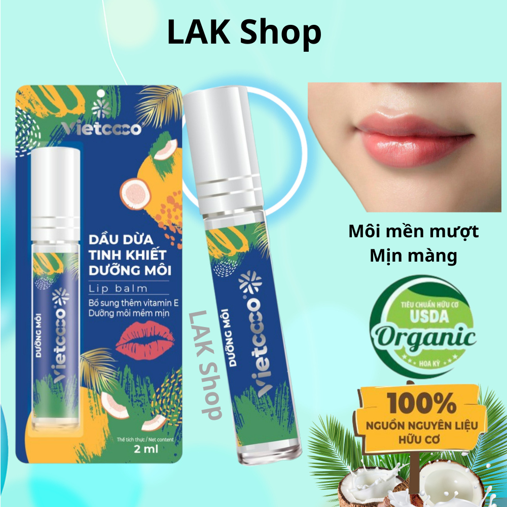 Pure Vietcoco coconut oil lip balm 2ml Shopee Malaysia