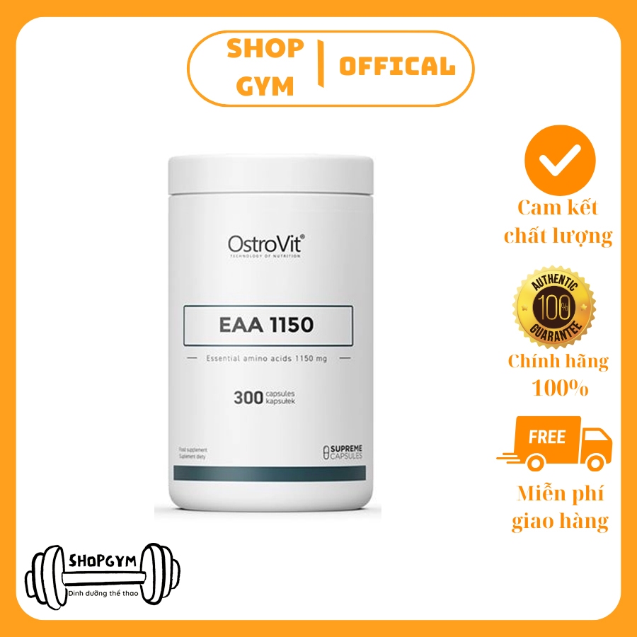 Ostrovit EAA 5750 Essential Amino Acid 300 Capsules oral tablet helps