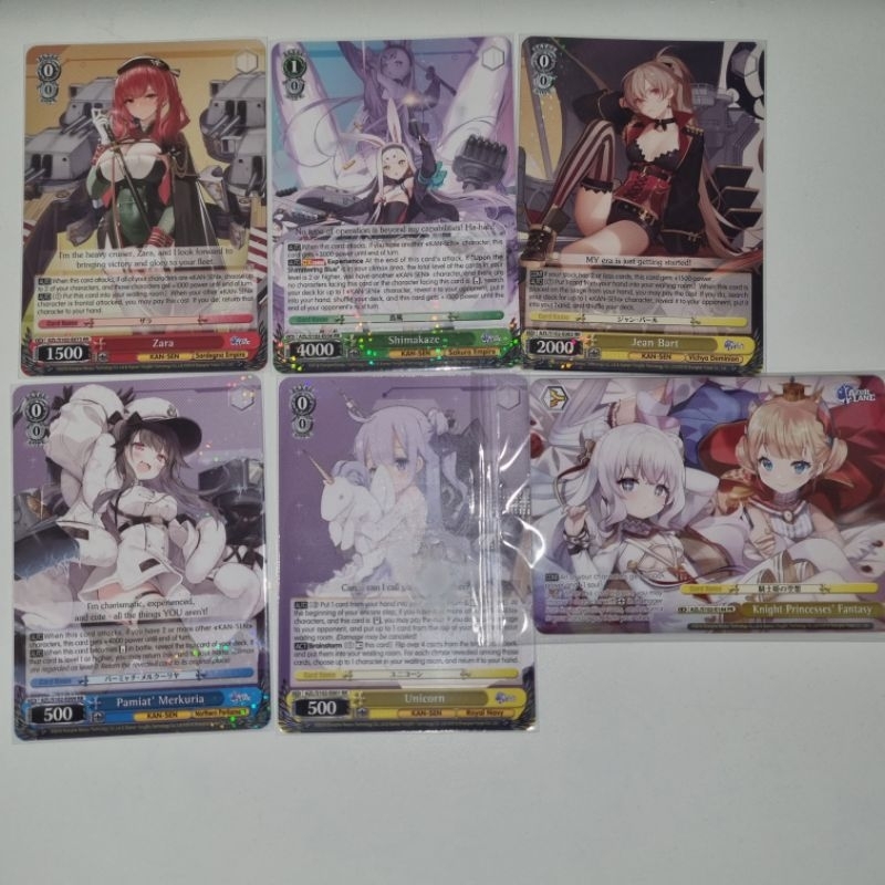 (Genuine)(English Version) Weiss Schwarz Card of Azur Lane Character ...