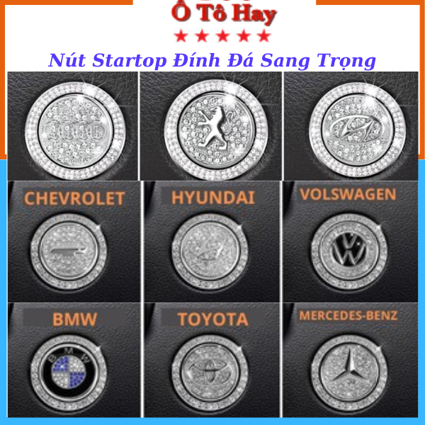 Start/stop button stone setting for car brands - luxury stone setting ...