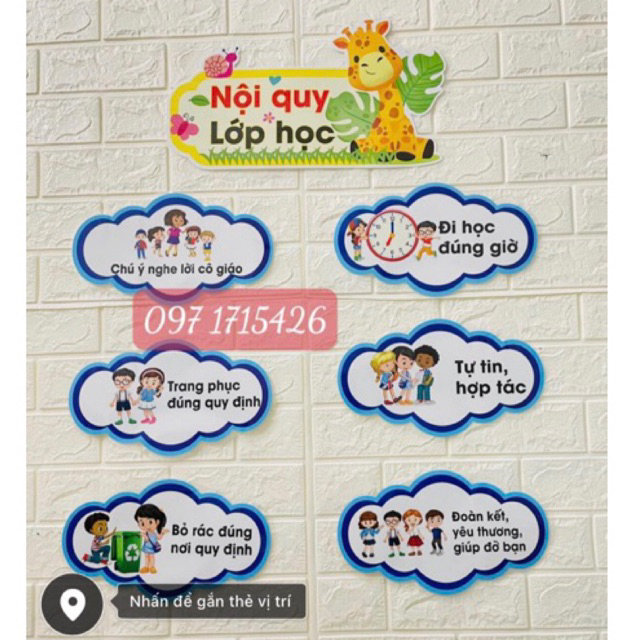 Classroom Rules Set for Classroom Decoration | Shopee Malaysia