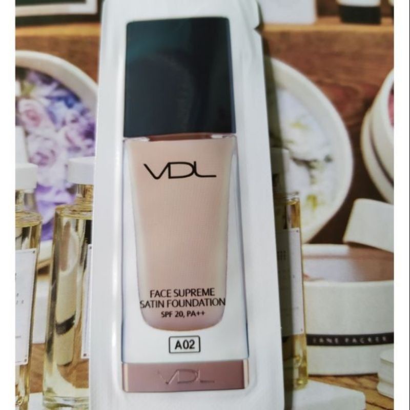 Vdl Korean Foundation (Package Sample) Shopee Malaysia