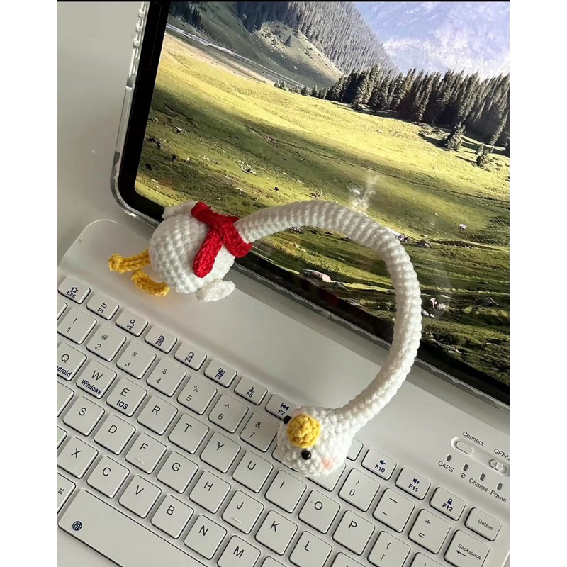 TRI Inanimate long neck duck keychain | Shopee Malaysia