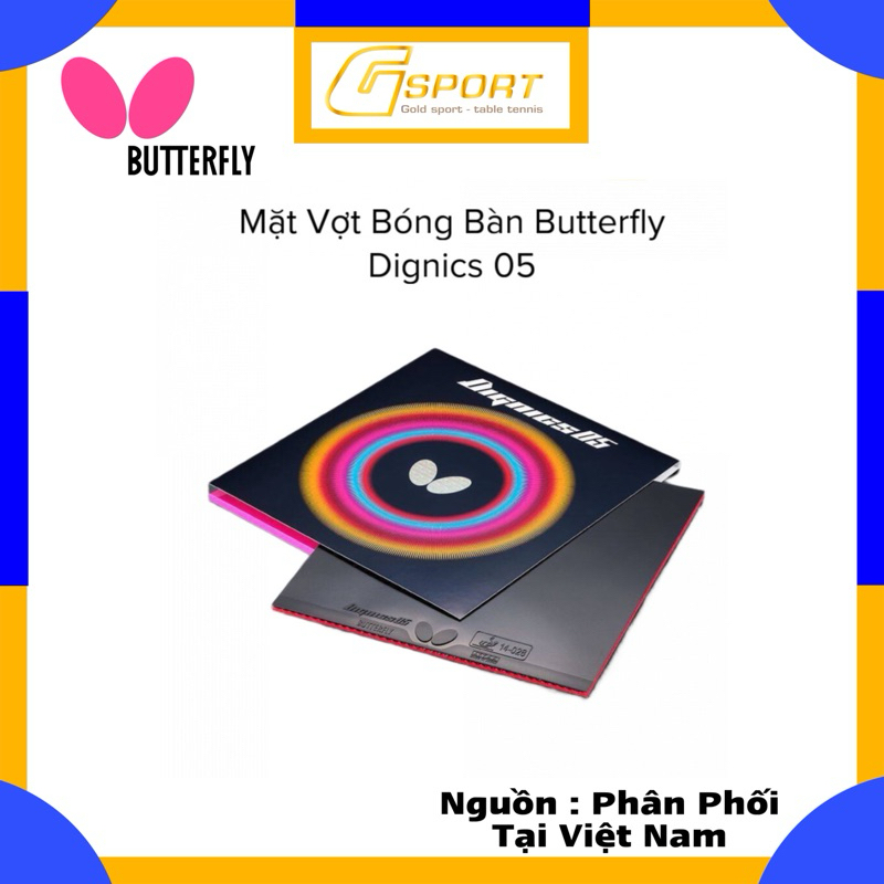 Butterfly Dignics 05 Table Tennis Racket Genuine Made In Japan
