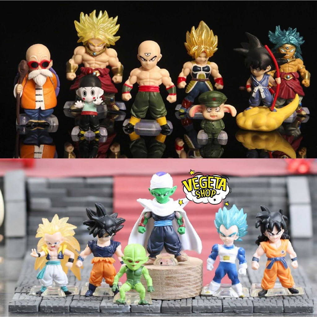 Dragon Ball Model - Adverge - SonGoku Piccolo Tien Shinhan Chiaotzu ...