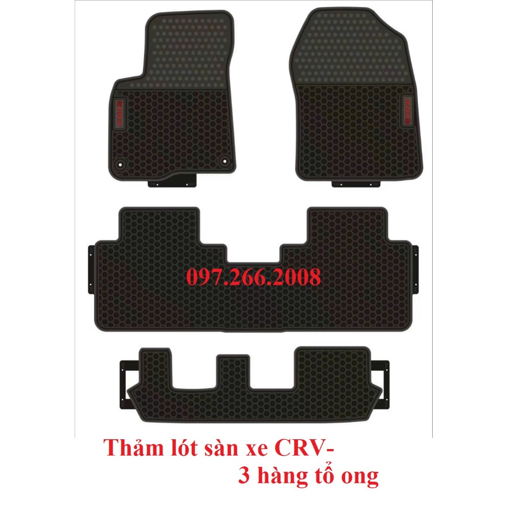 Rubber Floor Mat According To Honda CRV 2014 2018 2022, 2023 New