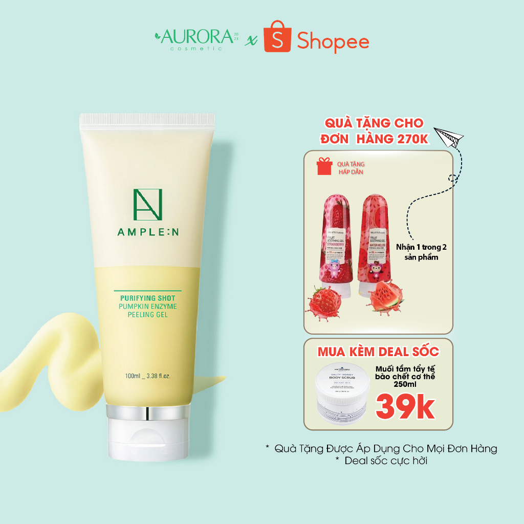 Ample Pumpkin Enzyme Peeling Geln Purifying Shot Pumpkin Enzyme