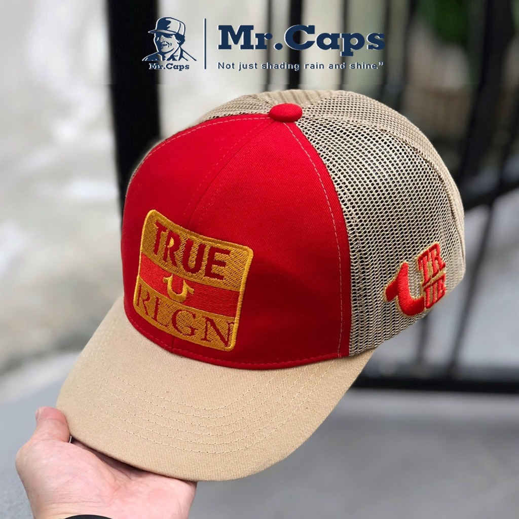 Men's And Women'S Cap - Mr. Dia True RLGN Hat With A Mesh Square Color ...