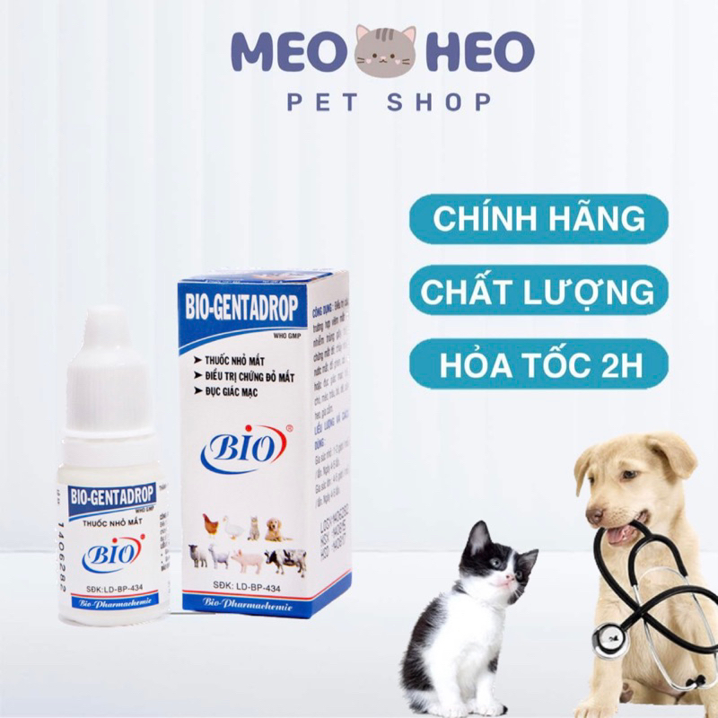Biogentadrop Eye Drops For Dogs And Cats, Bio Gentadrop Help Eye