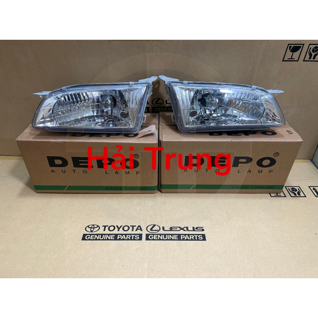 Toyota Corolla Headlights 1997 1998 1999 2000 2001 Depo Taiwan | Shopee ...