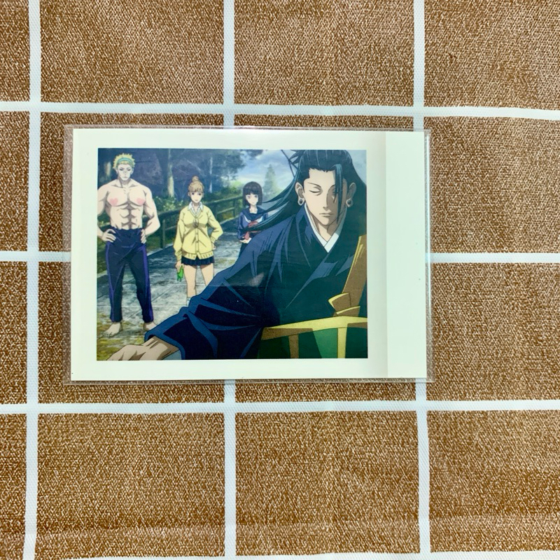 [Genuine] Card Bromide Sticker Gojo Satoru, Geto Suguru JJK Jujutsuuka ...