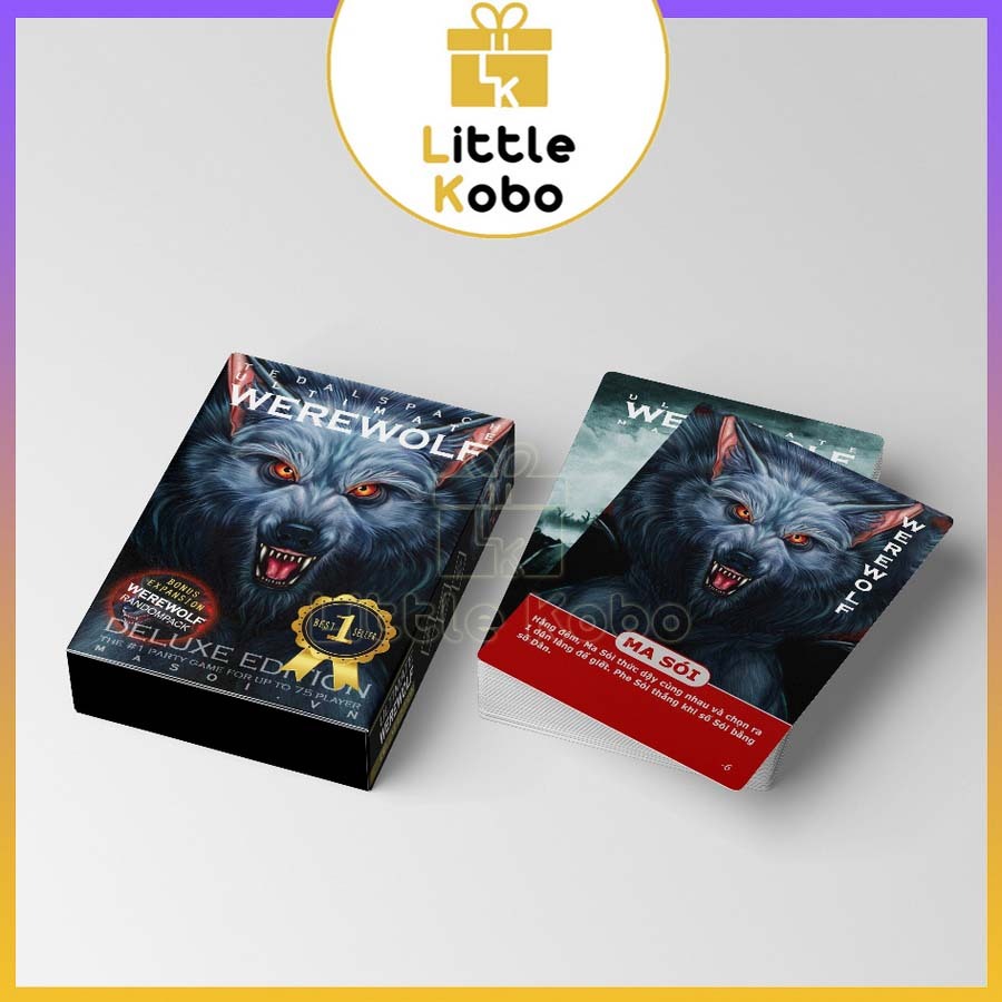 [Deluxe Edition] Vietnamese Werewolf Boardgame Multi-Card Intellectual ...