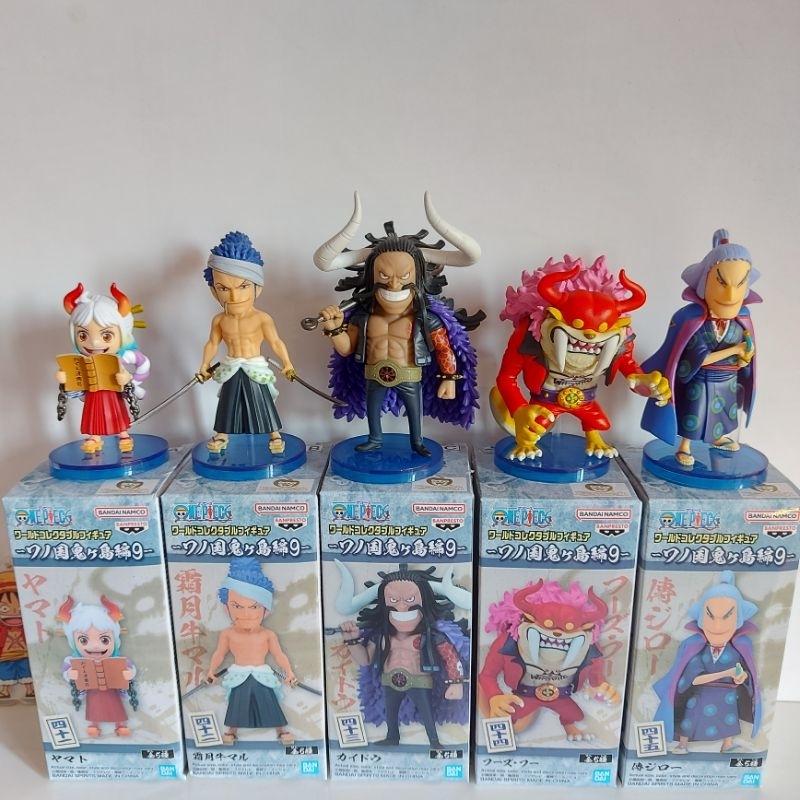 Figurine WCF One Piece Wano Onigashima Vol.9 Shimotsuki Ushimaru - Banpresto, Neuve