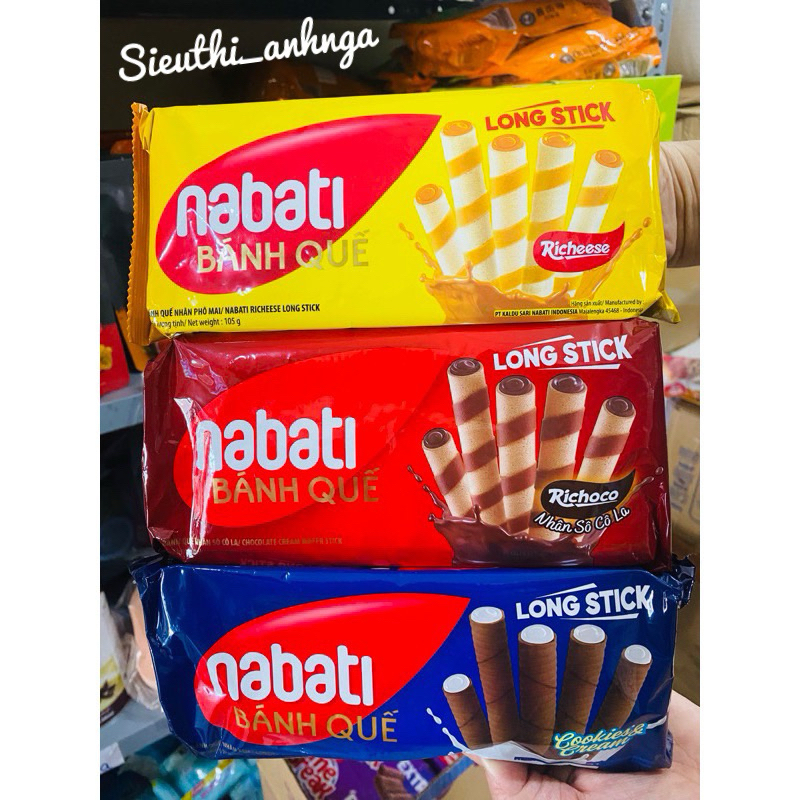 Nabati Cinnamon Cake with Chocolate/Vanilla/Cream Filling 105g Shopee