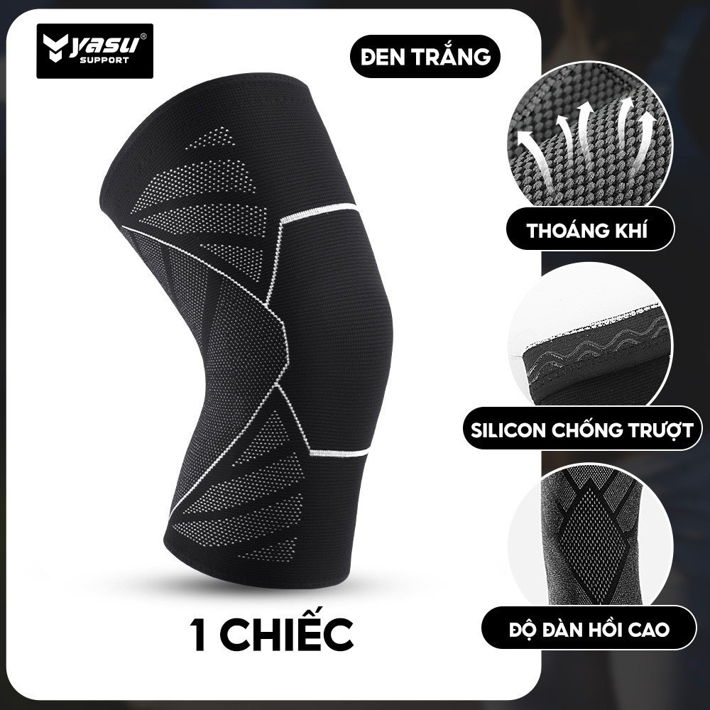 Yasu 7718C premium 3D knitted football and volleyball kneepad (1 piece ...