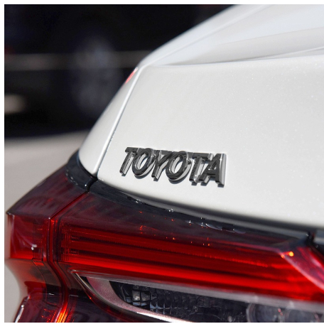 Toyota 3D Metal Decal Sticker for Camry Land Cruiser 200 Mark 2012 E150 ...