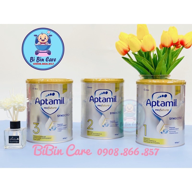 Combo 1 Carton (3 Cans) APTAMIL PRO Australia Milk Can 900G Full 1,2,3,4 (DATE 2025) Shopee