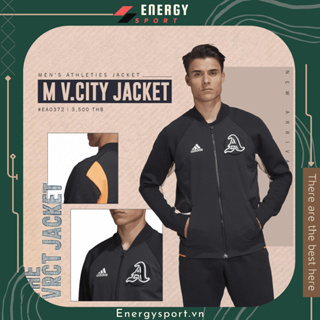 Unisex Sports Bomber Adidas VRCT Jacket Black Orange EA0372 Jacket Shopee Malaysia