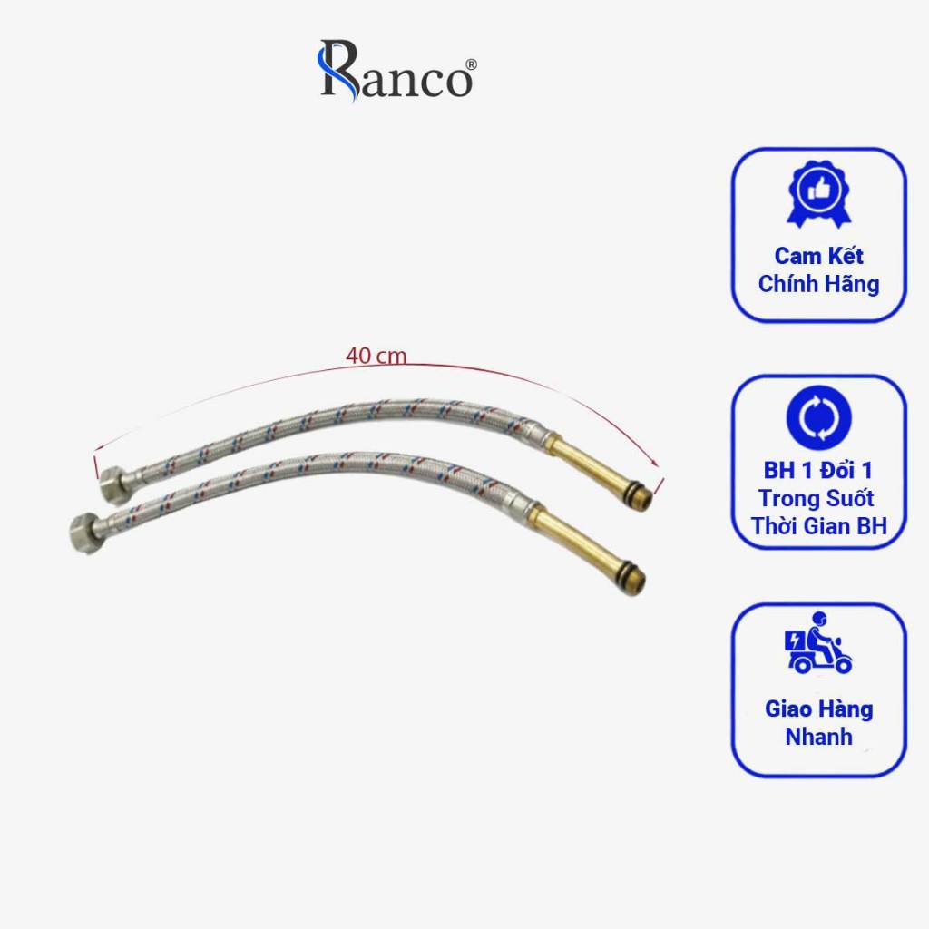 Lavabo Hot And Cold Splash Water Supply Wire, RANCO 304 Stainless Steel