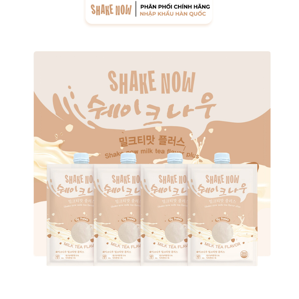 Combo 4 packs of Natural Milk Tea Weight Loss Cereal Flour Shake Now