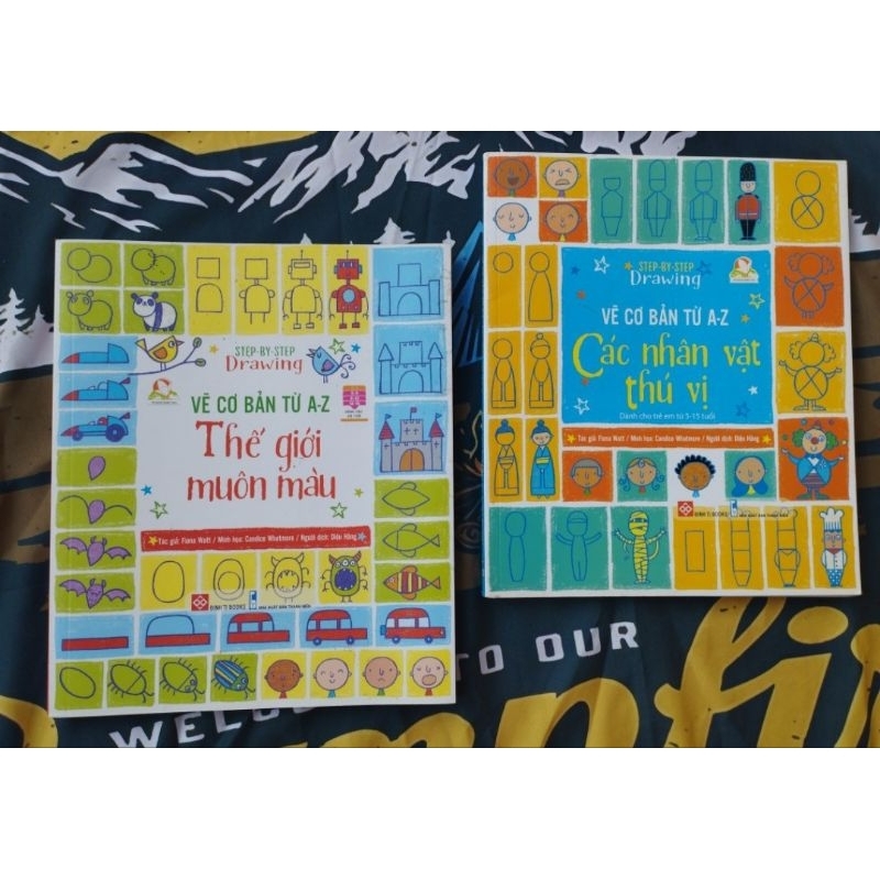 Basic Drawing Instruction Kit From A To Z Full Set Of 2 Books Shopee