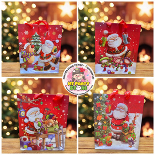 25pcs/pack, Christmas Paper Straws Santa Claus Christmas Tree