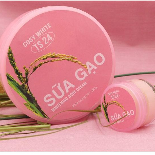 Cosy WHITE rice milk body cream 250g WHITE sunscreen with WHITE size