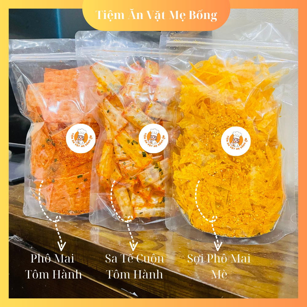 SA Multi-flavored Rice Paper with Sesame Cheese, Shrimp and Onion Satay ...