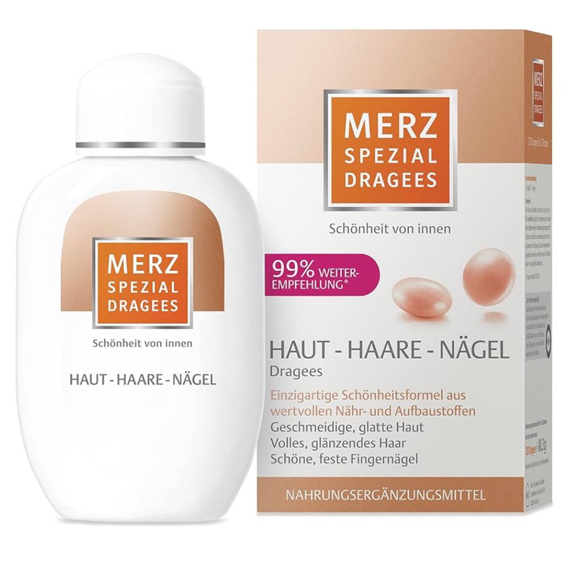 Merz Spezial Dragees Haut Haare Nagel 120 Capsules Shopee Malaysia