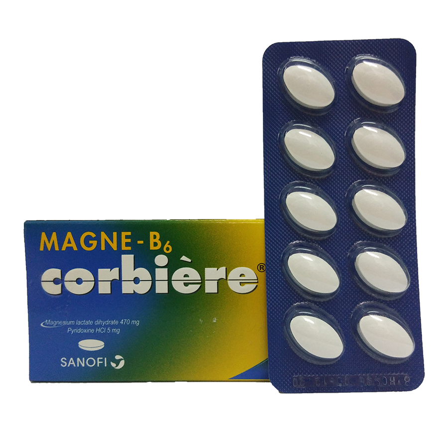 Magnesium B6 Corbiere Improves Magnesium Deficiency, Muscle Pain