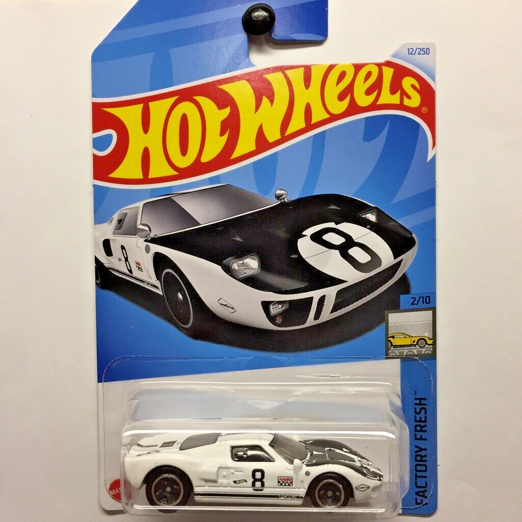 Genuine Hot wheels Ford GT40 Model (New 2024) / White | Shopee Malaysia