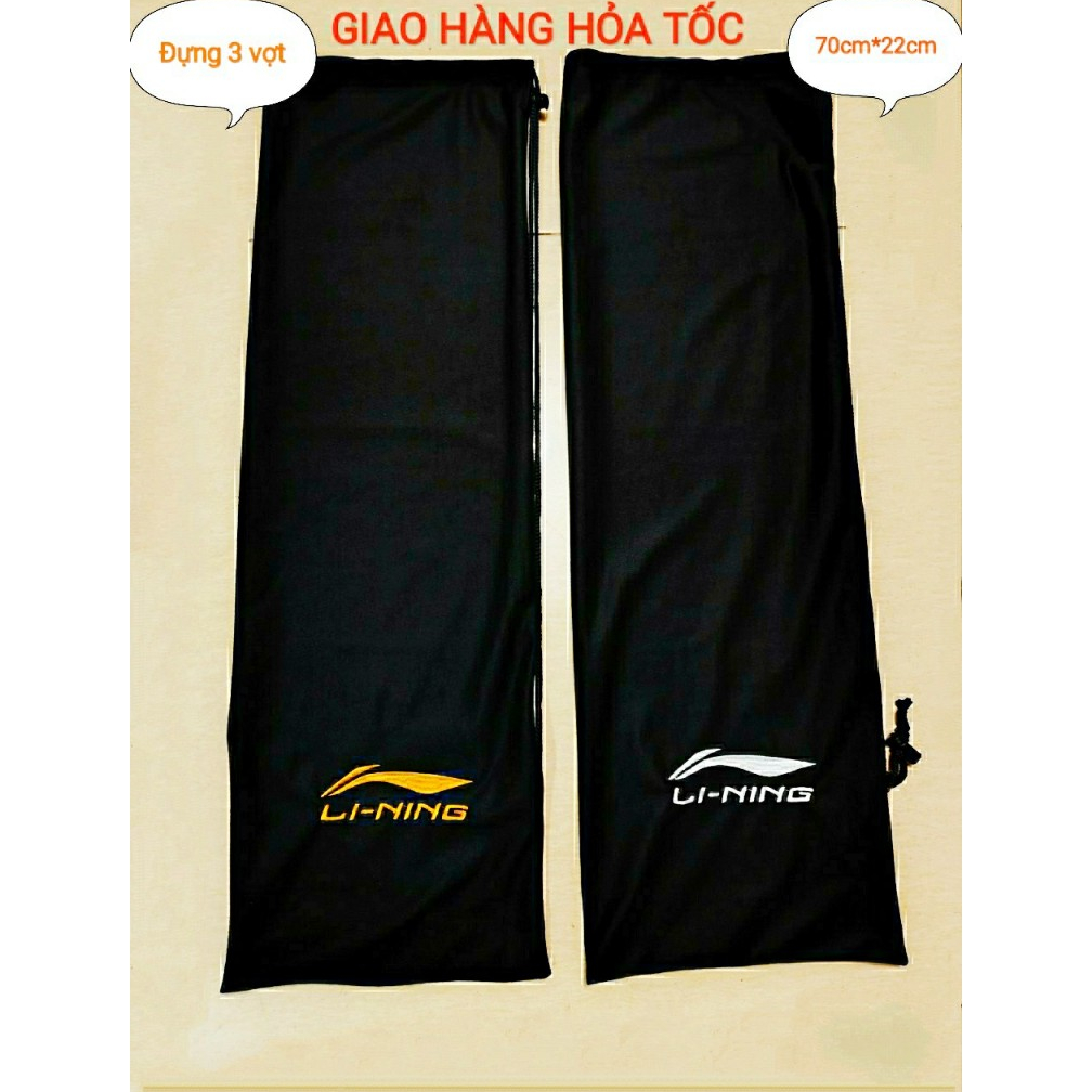 Badminton racket bag with Yonex/ Lining/ Victor/ The 3rd Game logo ...