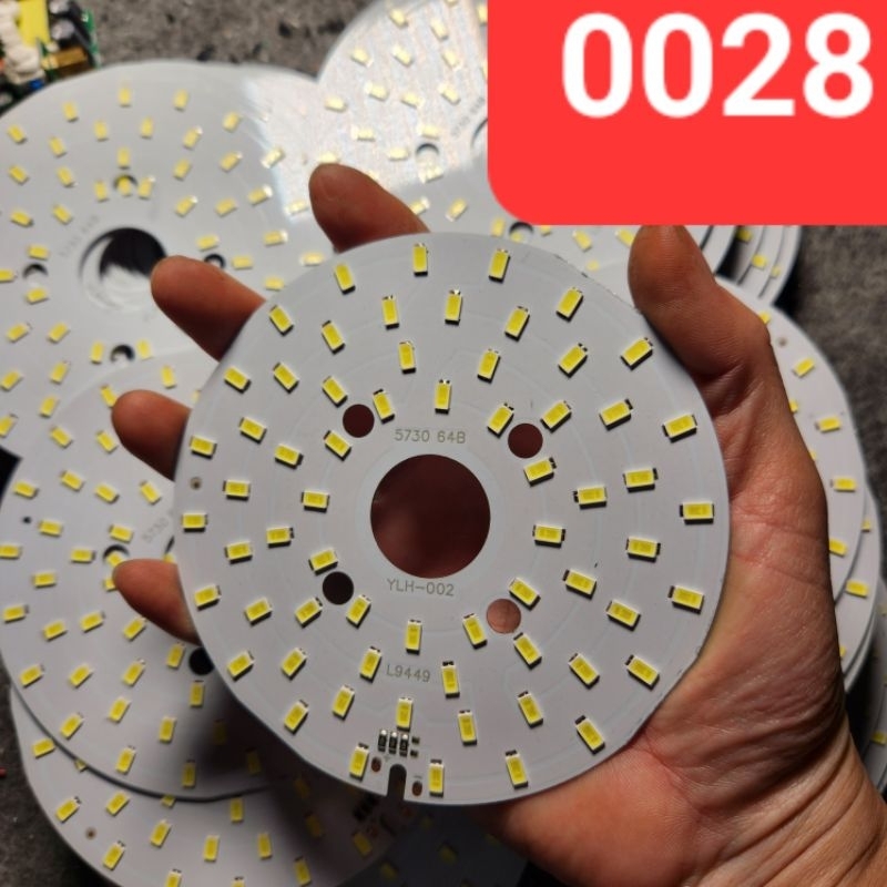 Round aluminum led light panel 3.7v 16w large round white light led ...