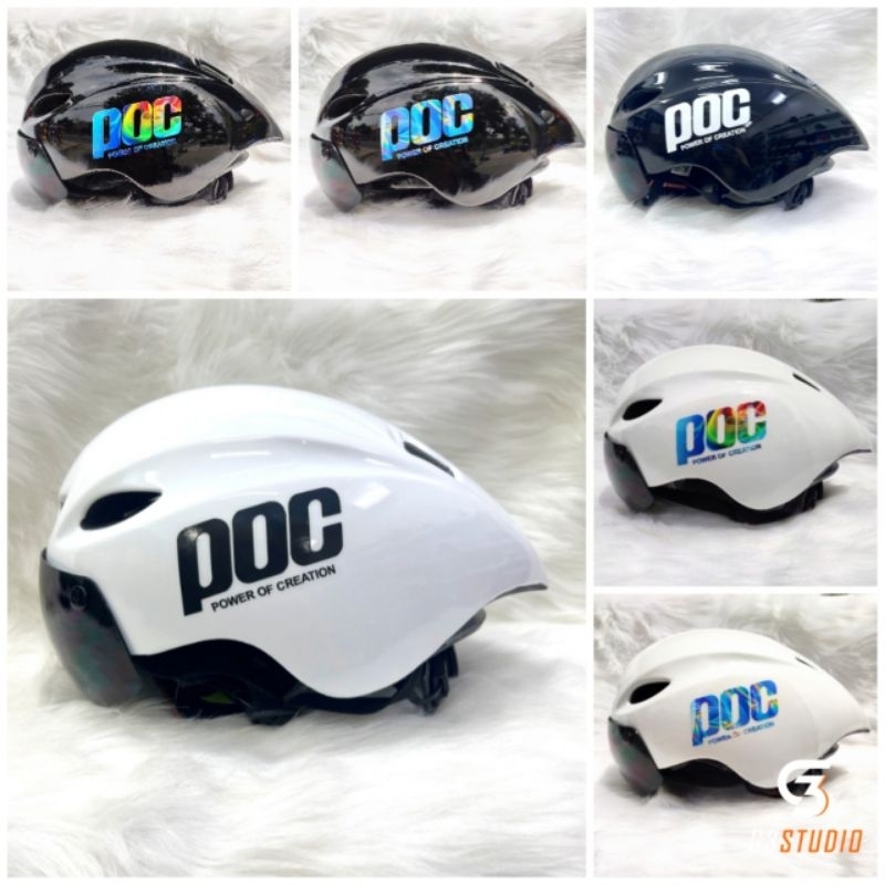 Summer 2024 ROC HELMET Brand Bicycle With Stamp Degree P.0.C Full Bag ...